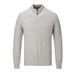 Long Zipper Knitted Cardigan Cross-Border Autumn Winter Hot-Selling Men's Casual Versatile Korean Style Half Turtleneck_viptrois.com