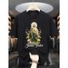 Camiseta Hombre San Judas Tadeo - Diseño Religioso Con Flores, Algodón Transpirable, Manga Corta, Ideal Para Devotos Y_viptrois.com