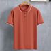 Men's Clothing Plus Size Summer New Men's Short Sleeved Polo Shirt Thin Plus Size Loose Lapel Boys Short Sleeved T Shirt Tops_viptrois.com