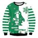 Pure New European And American Style 3D Printed Animal Kitten Pattern Men's Crew Neck Sweatshirt Couple Outfit Christmas_viptrois.com
