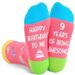 All cotton tall socks birthday knit socks sole Creative copy glue floor socks_viptrois.com