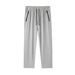 Men's Clothing Men's Style Quick Drying Casual Pants Loose Straight Leg Wide Leg Athletic Minimalist Summer For Formal & Casual_viptrois.com