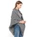 Unisex Spring and winter women's shawls black and white thousand birds square scarf scarf_viptrois.com