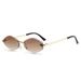 Neue Rahmenlose Sonnenbrille Mit Schnittkante, Rautenförmige, Personalisierte Leoparden-Sonnenbrille, UV400-Sonnenbrille, UV-beständig, Kleiner Rahmen_viptrois.com