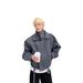 Korean Style Double-Layer Collar Woolen Coat Men's Trendy Niche Fashion High-End Loose Fit Solid Color Jacket Top_viptrois.com