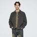 Men's Clothing Jacket Youth Men's Tops Denim Washed Cotton Jacket _viptrois.com