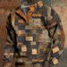 Pure Cross-Border Men's Sweatshirt Shirt 3D Digital Print Christmas Series 4-Button Henley Collar Long_viptrois.com