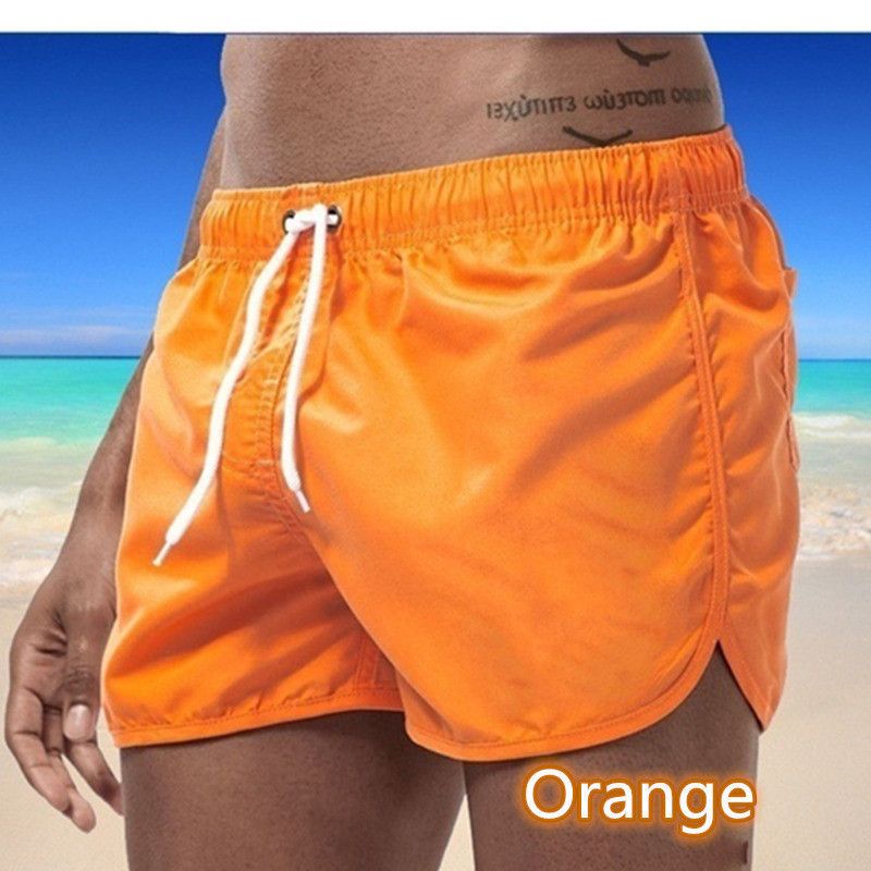 Men's Clothing Beach Shorts Men's Large Size Three Quarter Pants Beach Sports Quick Drying Pants Casual Pants Without Iron Buttons_viptrois.com