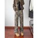 American Tie-Dye Printed Jeans For Men Spring Summer Youth Street Style Cool Straight Slim Fit Long Pants_viptrois.com