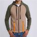 Pure 2025 Spring Large Size Cross-Border New Simple Style Zipper Hooded Casual Personality Men's Sweatshirt Loose Fit_viptrois.com