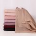 Breathable Modal & Cotton Headscarf – Wide Brim Solid Color Scarf (Lightweight Malay/Indonesian Style For Women)_viptrois.com