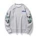 Loom Loom Spring Style Lazy Pullover Crew Neck Sweatshirt For Men Ins Trend European And American High Street Fashion Loose Plus_viptrois.com