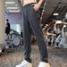 Men's Clothing Nylon Four Way Stretch Sports Trousers Autumn Running Fitness Leisure Light Sports Trousers Special Trousers_viptrois.com