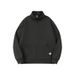 Men's Fleece-Lined Zip-Up Hoodie – Heavyweight 460GSM Winter Pullover With Stand Collar (M-3XL, 4 Colors)_viptrois.com