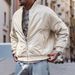 Men’s MA-1 Inspired Bomber Jacket – Lightweight Slim Fit Flight Jacket With Ribbed Hem & Zipper Closure (Black/Burgundy/Olive/Cream)_viptrois.com