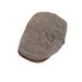 Fashion Striped Hat Men Woolen Beret Autumn Winter Warm Casual Forward Duckbill Cap Trendy_viptrois.com
