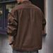 Men's Clothing Heavyweight Retro Work Shirt Autumn New Style Trendy Handsome Loose Large Size Casual Denim Jacket_viptrois.com