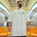 Street Hip-hop Short Sleeved T-shirt Men's Big Picture Print Loose Oversized Half Sleeve Summer Fashion Brand Five_viptrois.com