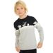 Soft Cartoon Knit Sweater For Kids - Unisex Winter Pullover With Fun Prints (100-140cm)_viptrois.com