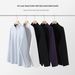Pure Pure 360g Mamba Coon Sand Collar Half-Zip For Men In Sock Solid Color Pachwork Loose Sof Skin-Friendly Casual_viptrois.com