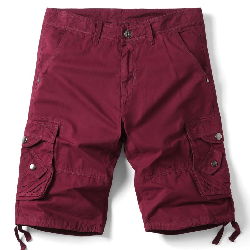 Men's Clothing Casual Camouflage Multi Color Work Shorts Large Size Multi Pocket Five Point Pants_viptrois.com