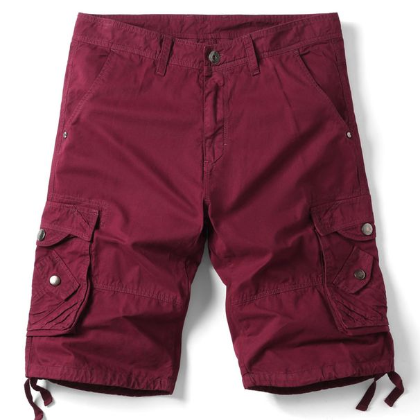 Men's Clothing Casual Camouflage Multi Color Work Shorts Large Size Multi Pocket Five Point Pants_viptrois.com