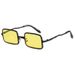 Men's Sunglasses Fashion Sunglasses Internet Celebrity Sunglasses For Men And Women Punk Style Retro Square Frame Sunglasses_viptrois.com