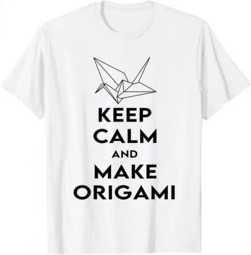 T-shirtkeep Calm And Make Origami 2026 Paper Folding Japanese Art_viptrois.com