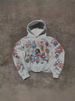 Jesus Abstract Cartoon Print Zipper Hoodie Casual Loose New Arrival_viptrois.com