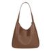 Spacious PU Leather Tote Bag For Women - Stylish Crossbody Shoulder Bag With Multiple Pockets, Perfect For Work, School & Travel_viptrois.com