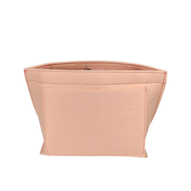 Bag Inserts Felt Inner Liner Bag, Large-capacity Felt Storage Bag, Medium Bag For Organizing Bag, Felt Dumpling Makeup Bag_viptrois.com