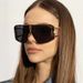 Steam Punk Style Sunglasses For Women, High End Large Frame Sunglasses For Men, Full Frame Integrated Sunglasses_viptrois.com