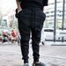 Men's suit autumn new casual knit suit men's summer loose long-sleeved shirt trousers men's wear_viptrois.com