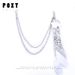 Rock Circle Bead Square Scarf Hip Hop Punk Metal Ring Pants Belt Waist Chain Trendy Men's Jeans_viptrois.com