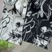 Men's Clothing New Shorts Men's Trendy Loose Graffiti Contrast Color Fashionable Men's Seersucker Breathable Casual Straight Pants_viptrois.com