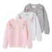 2021 Thin Children's Clothing Embroidered Hollow Cotton Children's Sweater European And American Foreign Trade Girls Knitted Cardigan Jacket_viptrois.com