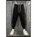 Men's Winter Thermal Jogger Pants – Streetwear Slim-Fit Tapered Sweatpants With Stretch & Wrinkle-Free Polyester_viptrois.com