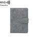 Men's Wallet Rfid Passport Bag Simple Buckle Multi-functional Id Bag Passport Holder For Men And Women Traveling Abroad_viptrois.com