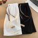 Men's Summer Waffle Shorts Loose Fit Mid Waist Large Size Fashion Sports Casual Pants In Black Gray White_viptrois.com