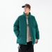 Padded Clothes Men's And Women's Loose Stand-up Collar Padded Jacket Thickened Casual Padded Clothes Couple Jacket_viptrois.com
