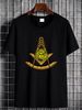 NEW LIMITED Mens Past Master Mason Masonic Tee Freemason T-Shirt Designer Clothes Soft Comfortable Versatile Breathable Stylish Summer Casual_viptrois.com