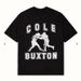 Cole Buxton minimalist boxing print niche trendy brand versatile American high street loose couple short sleeved T-shirt_viptrois.com