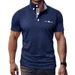 Men's New Summer Plaid Short-sleeved Top_viptrois.com