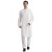 Traditional Thobe Set - Long Sleeve Button-Up Kaftan With Classic Collar, Comfortable Polyester Blend For Men_viptrois.com