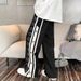 Men's Clothing Spring And Autumn Thin Style Ins Drapey Wide Leg Mopping Pants_viptrois.com