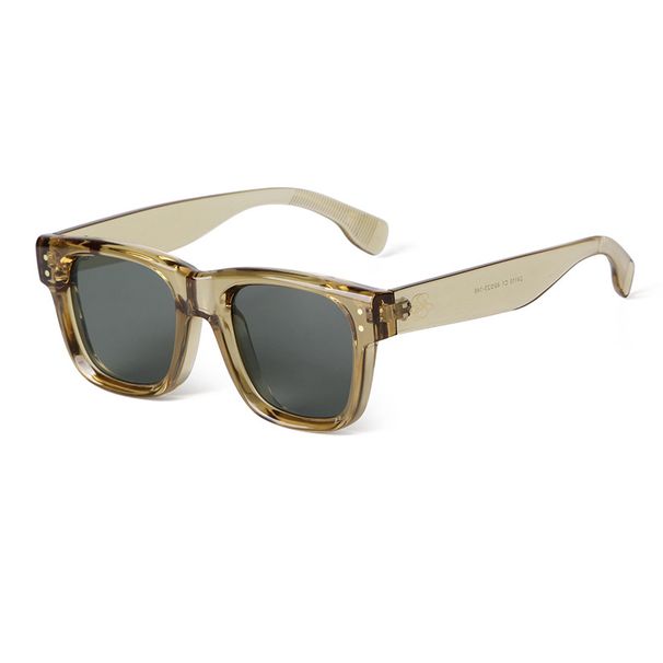 New Sunglasses For Women With Big Face And Slimming Sun Visor High End Retro Sunglasses Square Personality Style Trendy Glasses_viptrois.com