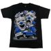 Camiseta Blue Smile Now Cry Later Low Rider Old School Para Hombres, 100% Algodón, Serigrafía, Cuello Redondo, Ropa De_viptrois.com