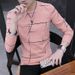 boy Spring And Autumn Long Sleeve T-Shirt Thin Top 2018 Korean Style Trendy Base New Small Shirt Men's Clothing Wholesale_viptrois.com