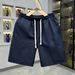 Men's Summer Beach Casual Sports Shorts Five Point Straight Pants Trendy Running_viptrois.com