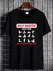 Help Wanted Funny Dirty Adult Humor T Shirt Large Size Available Streetwear Unisex Casual Fashion Stylish Top For Everyday Wear Comfortable_viptrois.com